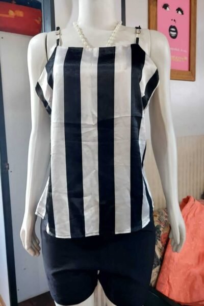 Conjunto preto e branco